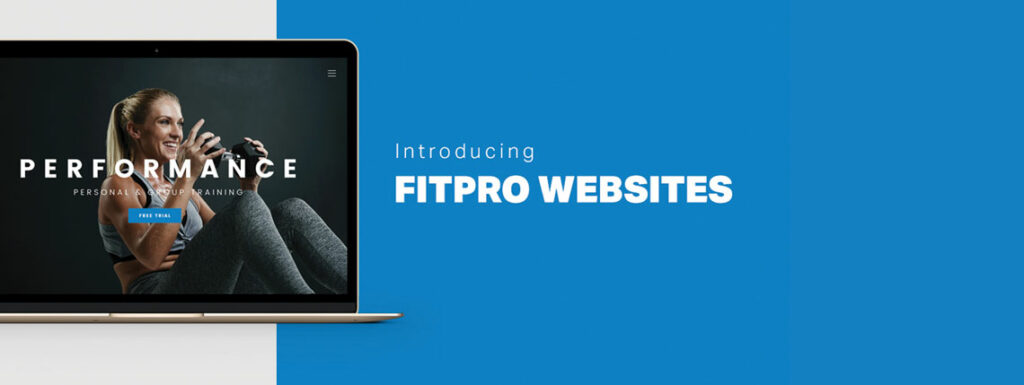 FitPro websites - The New Website builder