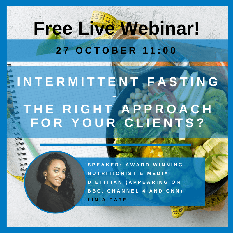 Intermittent fasting webinar