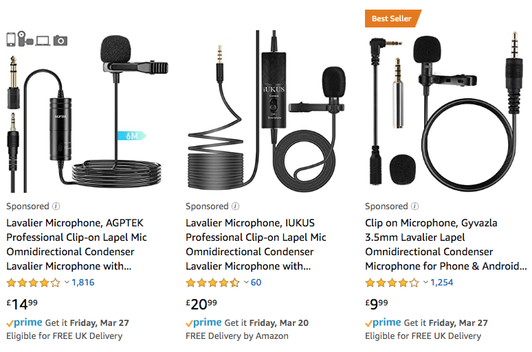 Lavalier Microphone