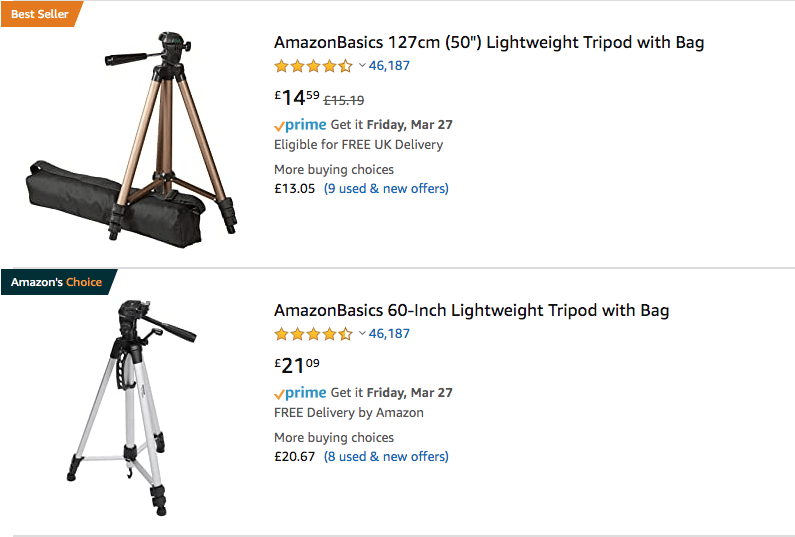 tripods