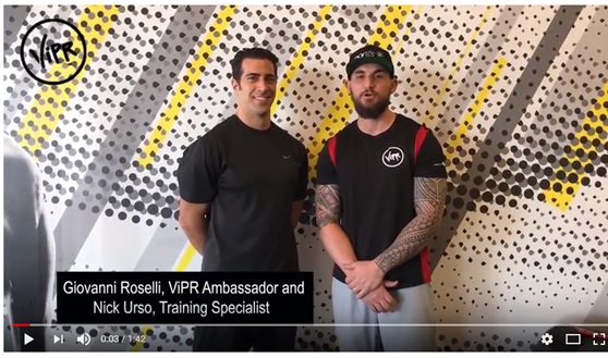 Training with ViPR: Basketball star