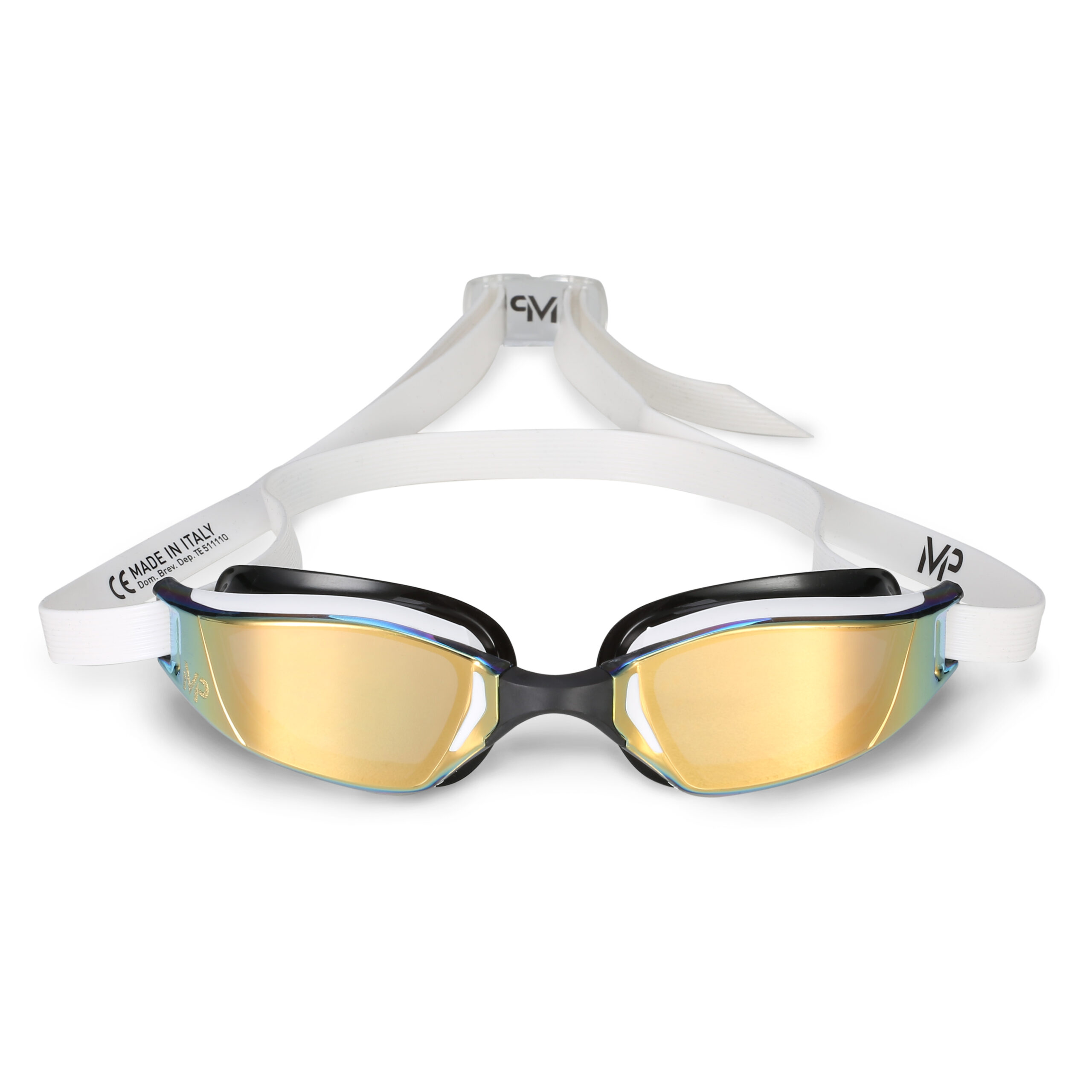 XCEED - titanium frame with mirrored gold lenses by Michael Phelps