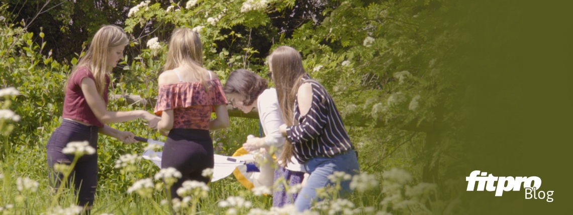 Children investigate exercising outdoors link to well-being