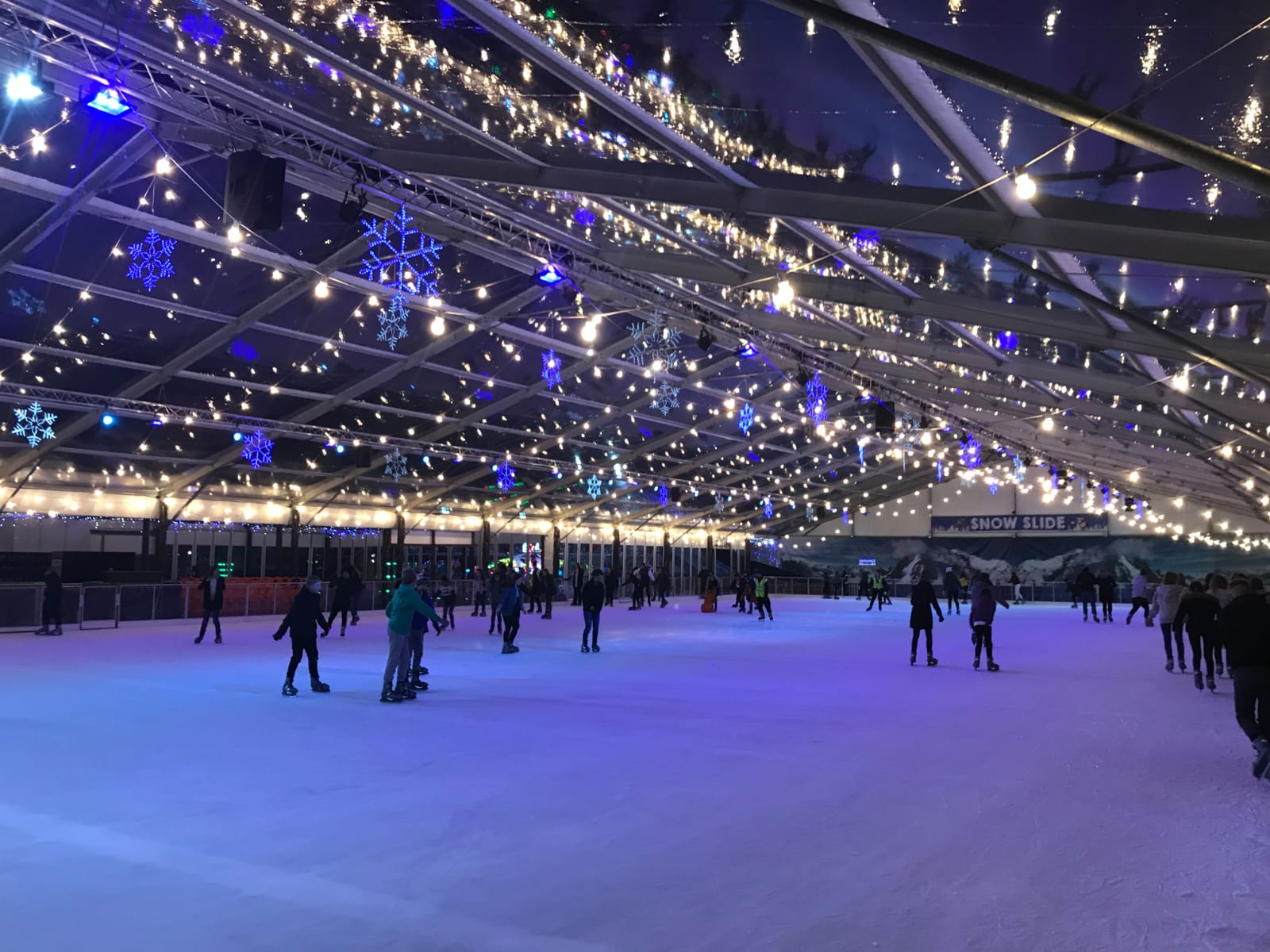 Icescape ice rink at the Tropicana