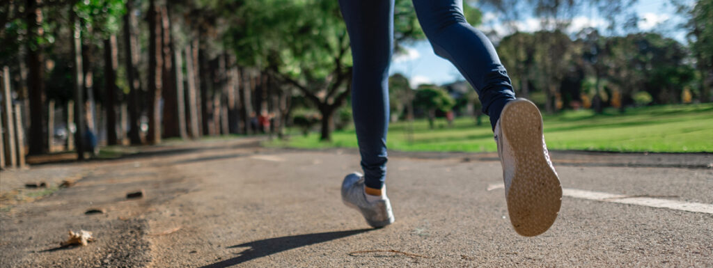 Green exercise blog header