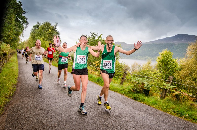 Sprinters bask in Loch Ness glory