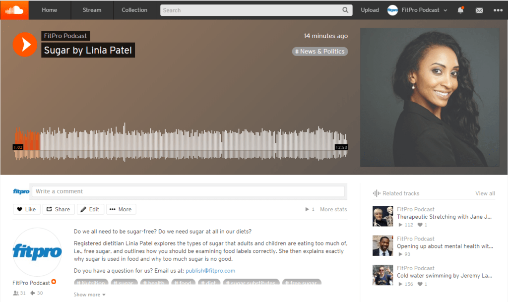 Linia Patel Podcast Free Sugar
