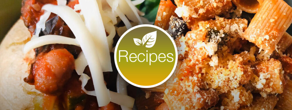 Healthy recipes blog header