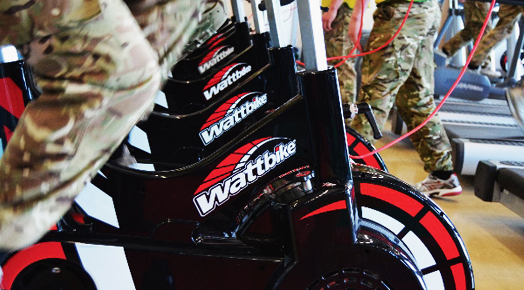 WATTBIKE: for injured soldiers