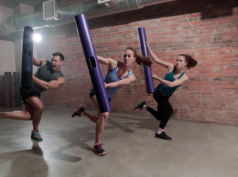 ViPR stars in boutique concept - Image of group using ViPRs in front of a brick wall