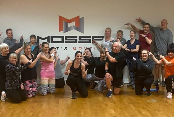mossa transformed my facility - group photo in the studio