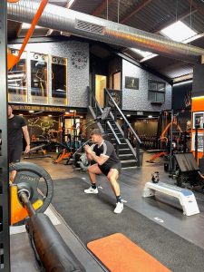 training a gladiator by working on mobility