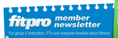 Percynally speaking - The FitPro newsletter for group ex instructors, PTs and everyone fanatical about fitness